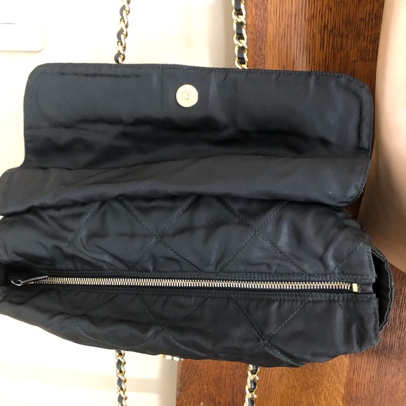 Original Prada nylon top zip chain handle satchel - Picture 2 of 9